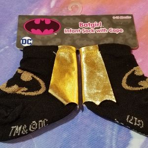 Super Hero Baby Cape Socks